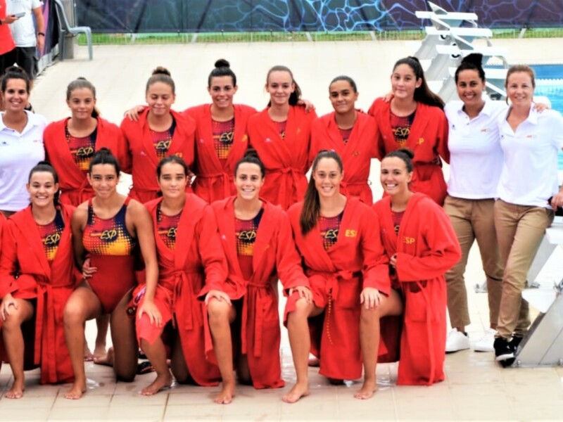 Aroa Sánchez y Reyes Díaz, a por el bronce en el Campeonato del Mundo cadete de waterpolo