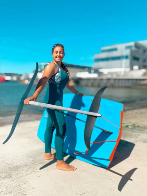 Pilar Lamadrid, en el Test event del Campeonato del Mundo de clases olímpicas 