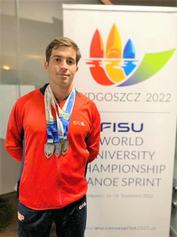 Éxito del Club Náutico Sevilla en el Campeonato del Mundo universitario de piragüismo
