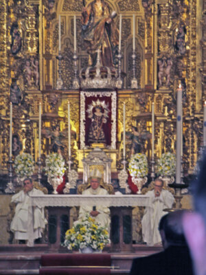 Solemne misa conmemorativa de los 450 Aniversario de las Hermandades del Dulce Nombre de Jesús