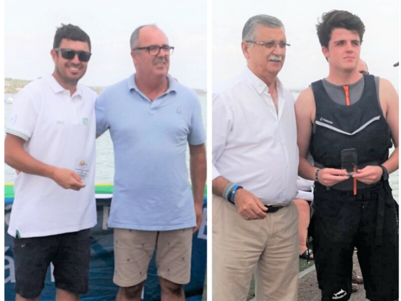 Títulos sevillanos en el Campeonato de Andalucía de Patín a vela