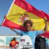 Podio del Náutico Sevilla en la Copa del Mundo de kitesurf 