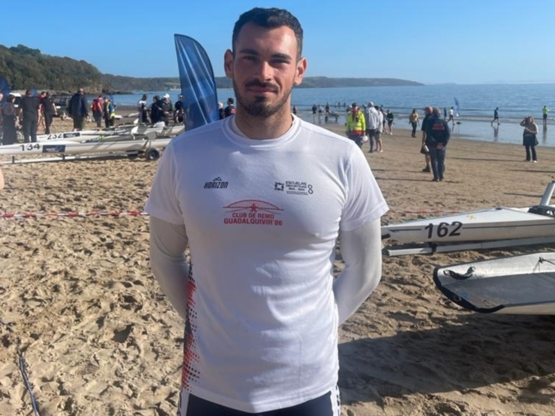 Participación del remo sevillano en el Mundial beach sprint 