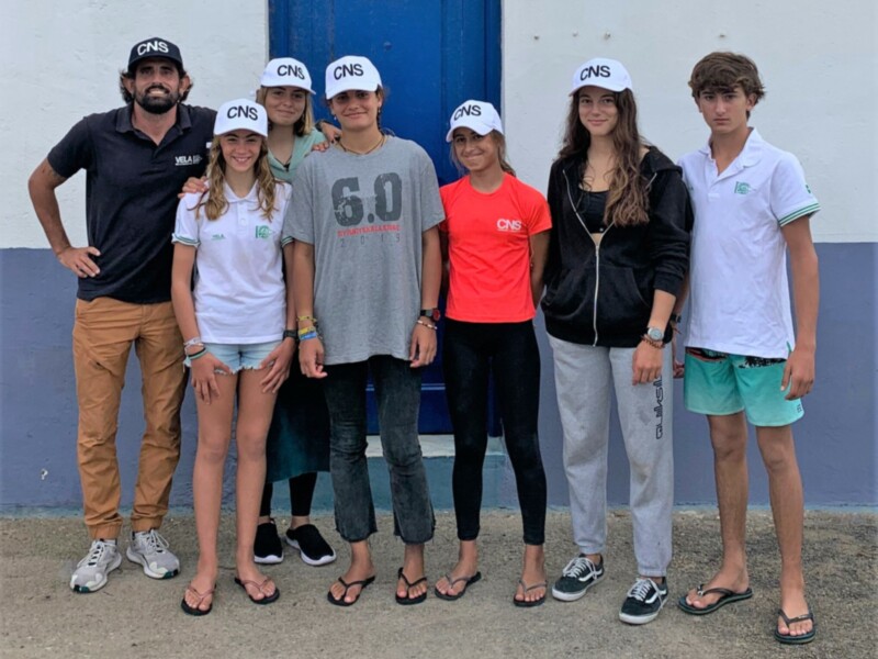 Póquer del Náutico Sevilla en la Copa de Andalucía de Techno y Raceboard