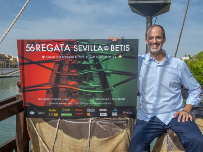 Ignacio Muñoz: "Mi mejor trofeo es ser hijo de mi padre y nieto de uno de los fundadores de la Regata Sevilla-Betis"