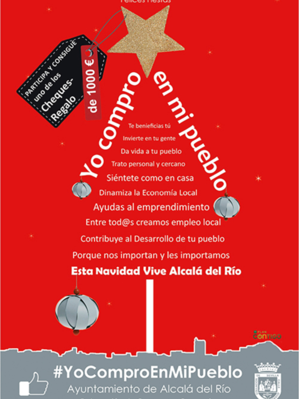 Abierto plazo de adhesión de comercios en la Campaña de Navidad hasta el próximo viernes 9 de diciembre
