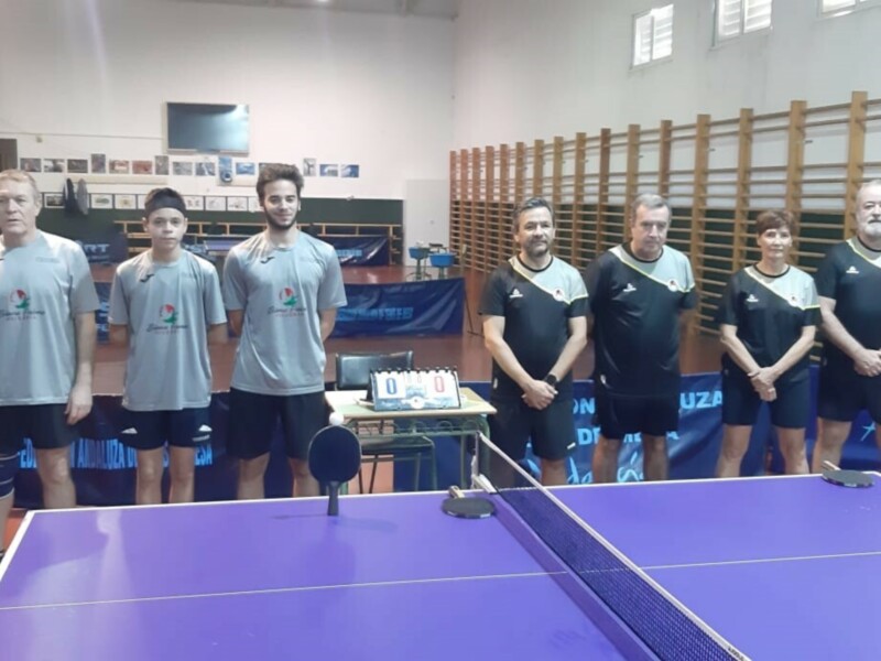 Triunfo y liderato en Super División Andaluza para el CD El Puerto Tenis de Mesa Pizzería Blanca Paloma