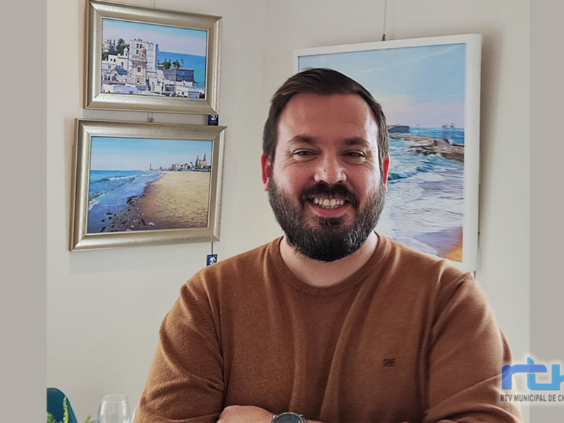 El pintor chipionero Christian Castro participa en la exposición ‘Cádiz y su provincia’ de Marambay