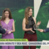 El director general de CSRTV, Juande Mellado, ha entregado el V Premio "AD" de Reporterismo a Beatriz Ruiz y Sara Morato