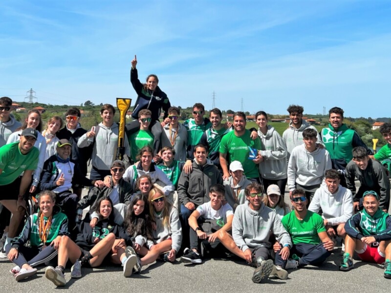 El Náutico Sevilla, subcampeón de la I Copa de España de sprint olímpico de piragüismo