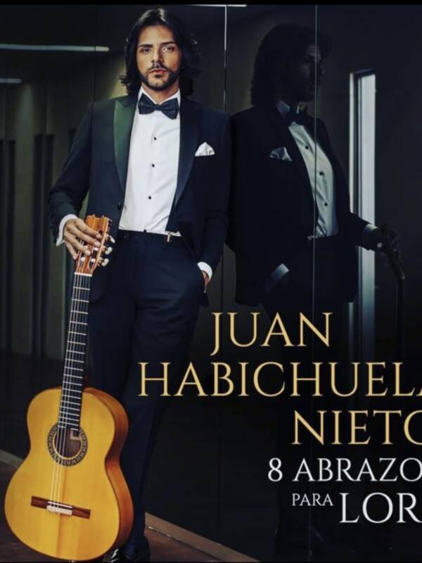 Juan Habichuela Nieto presenta el disco “8 abrazos para Lorca” Convocatorio 20.04.23, 11:30 horas