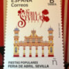 Correos emite un sello con la portada de la Feria de Abril de este año 2023
