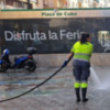 La operación de limpieza durante la Feria de Sevilla, un éxito.