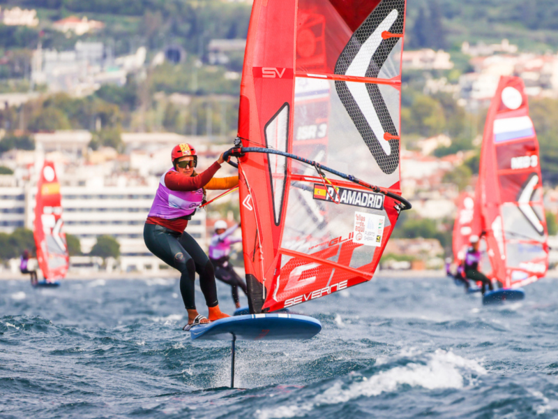 Pilar Lamadrid, sexta en el Campeonato de Europa de la clase iQFoil