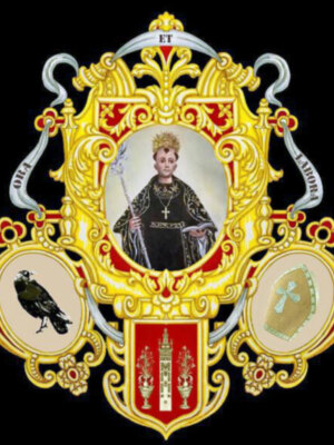 Escudo corporativo  de San Benito Abad de Sevilla