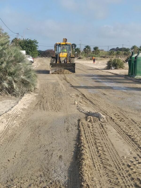 La Delegación de Agricultura informa sobre trabajos en caminos públicos y cunetas