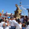 Los barcos pesqueros de Chipiona, acompañaron a la Virgen del Carmen, hasta alta mar y volvieron enseguida a puerto