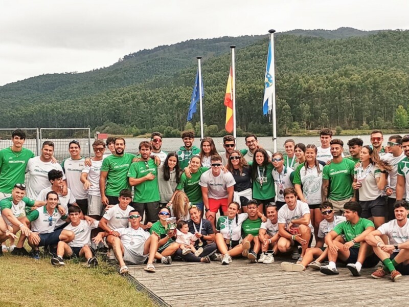 El Club Náutico Sevilla, subcampeón de España de sprint olímpico de piragüismo