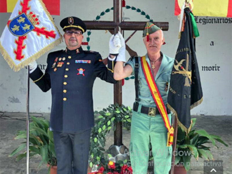 La Hermandad de Antiguos Legionarios de Córdoba firmó un Tratado de Amistad con la Orden Cívico Militar de los Reales Tercios