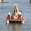Procesión fluvial de la virgen del Carmen del Puente de Triana