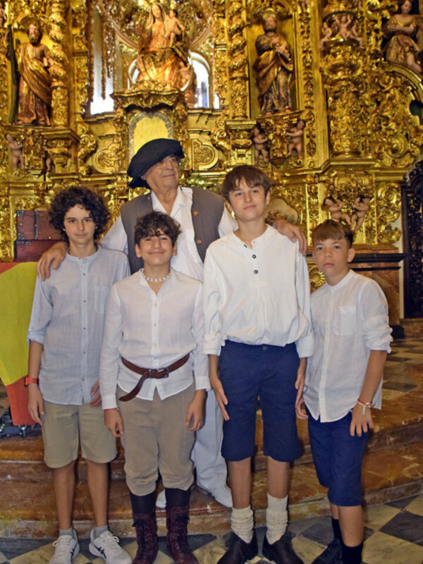 Los Mareantes del Sur celebraron su Acto Homenaje Anual a la Virgen del Buen Aire en el Palacio de San Telmo. 