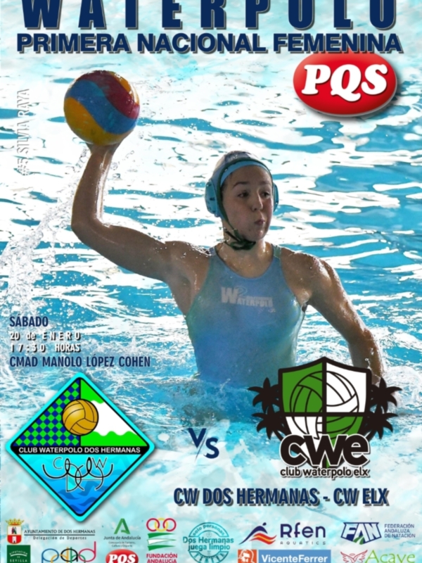 Partido de seis puntos para las chicas del Club Waterpolo Dos Hermanas PQS