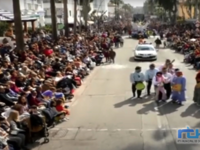 El lunes se ponen a la venta los tickets de las sillas y asientos en gradas para la Cabalgata del Carnaval de Chipiona 
