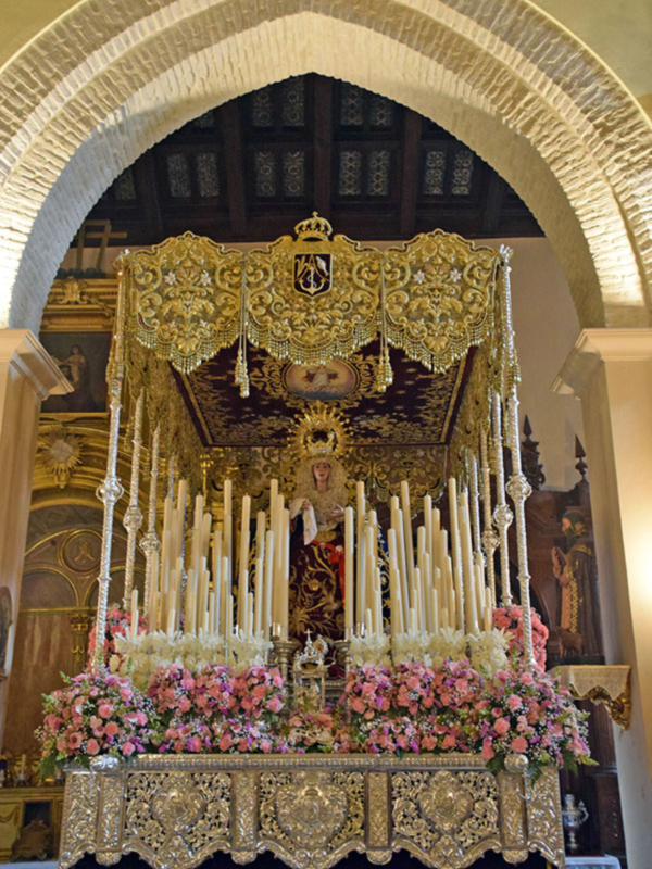 Antonio Sánchez del Pino, nuevo capataz del paso de palio de la Virgen de la Esperanza de Alcalá del Río