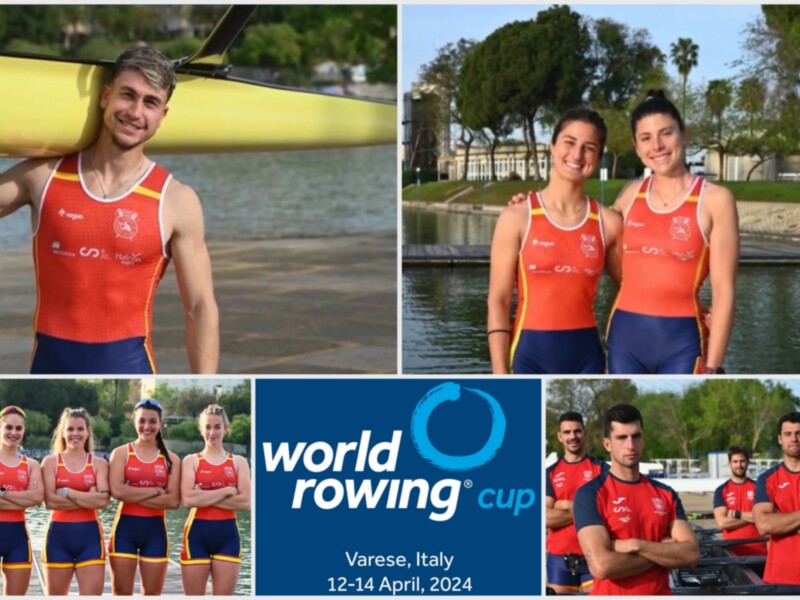 La Copa del Mundo de remo de Varese, con participación sevillana 