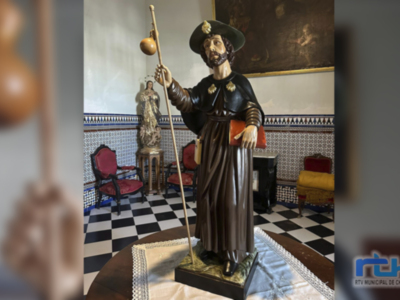 El 13 de mayo tendrá lugar la bendición de la imagen del Apóstol Santiago del Santuario