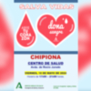 Llamada a donar sangre y regalar vida el viernes 10 de mayo en Chipiona