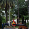 Acto de izado de Bandera en Capitanía General con motivo del X aniversario de la proclamación de Felipe VI como Rey. 