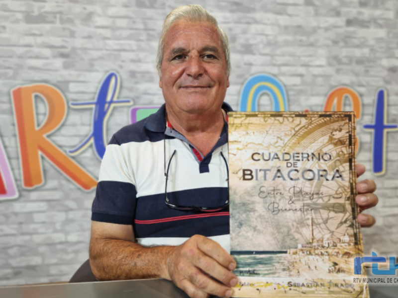 Sebastián Tirado presenta su nuevo libro ‘Cuaderno de Bitácora. Entre Playas y Bienestar’
