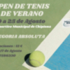 Casi una treintena de tenistas compiten desde hoy en el Open de Verano de Chipiona