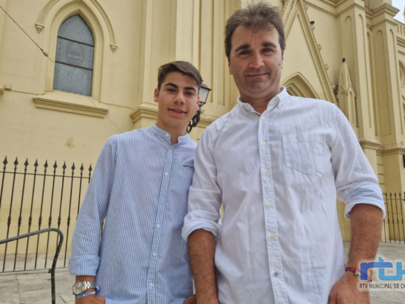 Juan Pedro Zarazaga, capataz de la Virgen de Regla: “En los ensayos, las expectativas se han cumplido con creces”