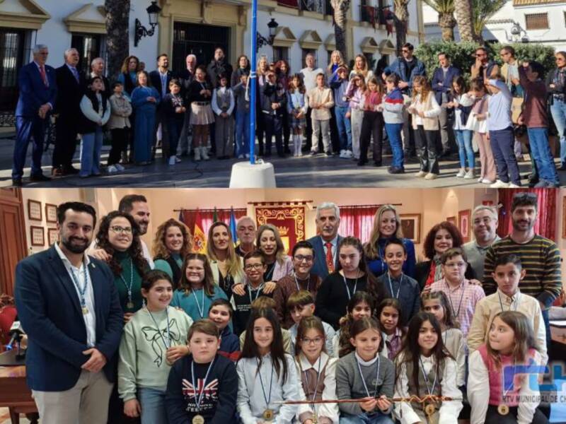 20 escolares presentan propuestas para mejorar Chipiona en la sesión plenaria infantil que celebra el Día de la Constitución