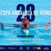 El Campeonato de Andalucía de larga distancia de remo, en la dársena del Guadalquivir