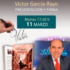 Victor García Rayo presenta el 11 de marzo su nuevo libro en el Ateneo de Sevilla.