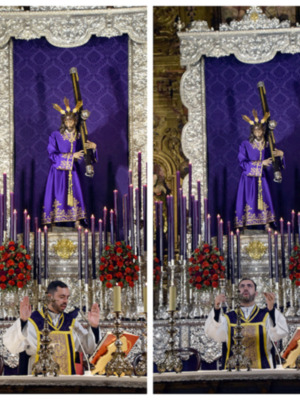 Comienza el Solemne Quinario en honor a Jesús Nazareno en Alcalá del Río