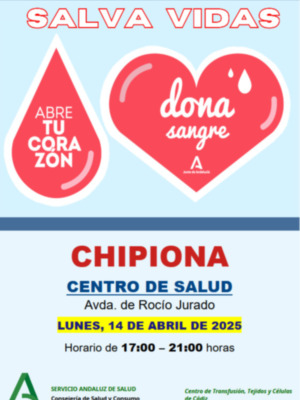 Convocan  colecta de sangre planificada para el próximo 14 de abril en Centro de Salud