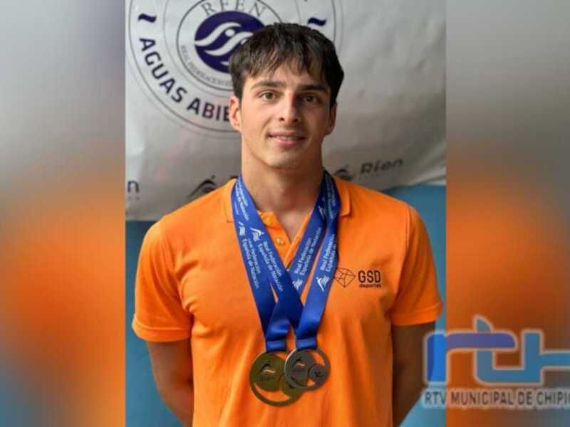 Antonio Luis López este fin de semana en el Campeonato de España y segunda prueba de la Copa del Mundo de Aguas Abiertas