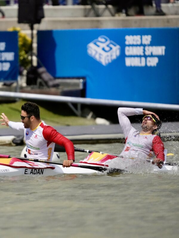 Podio para el Náutico Sevilla en la Copa del Mundo de sprint olímpico