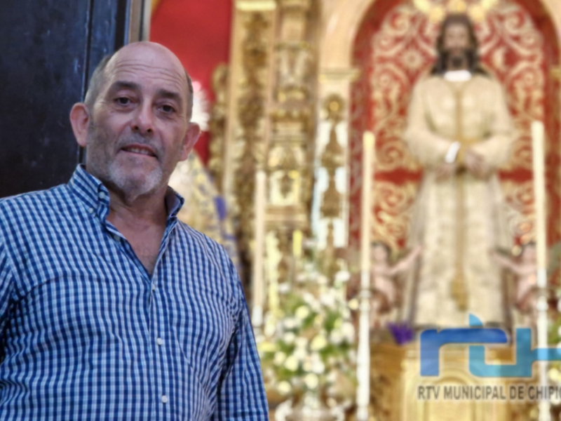 Juan Luis Acuña, hermano mayor del Cautivo: Quiero impulsar la convivencia, que es un elemento clave en la Hermandad