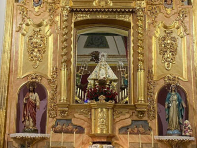 Misa desde la provincia de Granada, con la Virgen de la Cabeza de Zújar