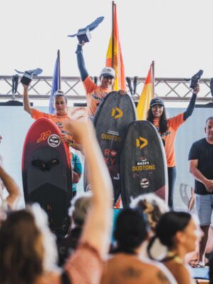Nuevo éxito del Náutico Sevilla en la Copa del Mundo de wingfoil 