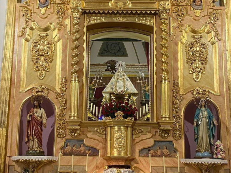 Misa desde la provincia de Granada, con la Virgen de la Cabeza de Zújar
