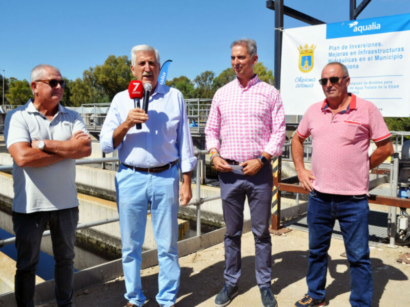 DOS MILLONES Y MEDIO DE METROS CUBICOS DE AGUA TRATADA EN DEPURADORA, SERA UTILIZABLE PARA LA AGRICULTURA DE LA ZONA NOROESTE