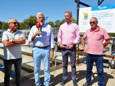 DOS MILLONES Y MEDIO DE METROS CUBICOS DE AGUA TRATADA EN DEPURADORA, SERA UTILIZABLE PARA LA AGRICULTURA DE LA ZONA NOROESTE
