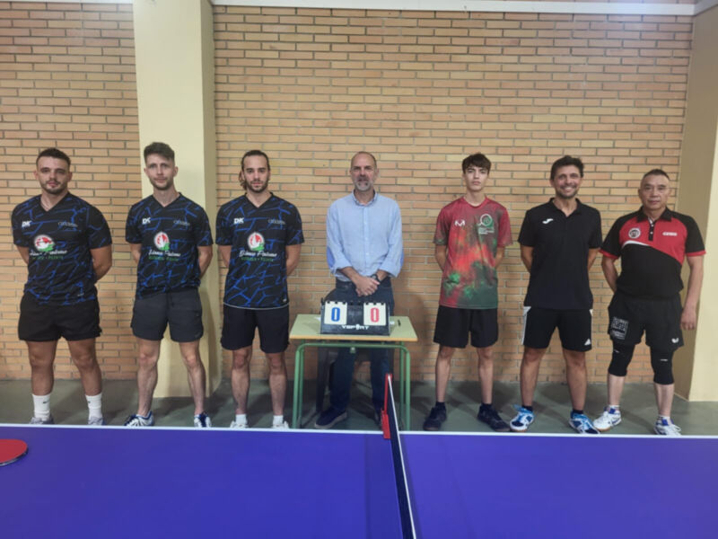 Póker de Victorias para el CD El Puerto Tenis de Mesa