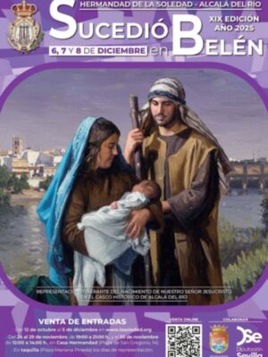  La Casa de la Provincia acoge el cartel y la programación del belén viviente más emblemático de Sevilla.